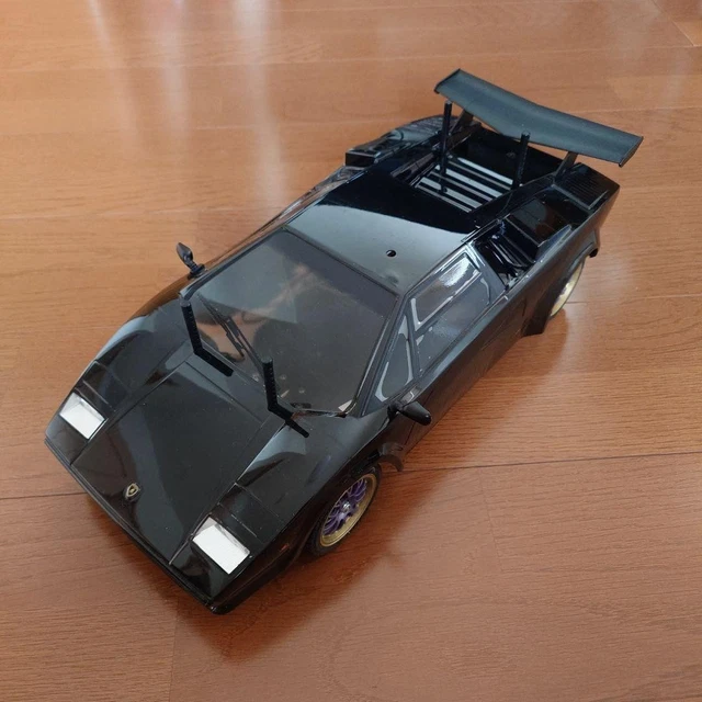TAMIYA LAMBORGHINI COUNTACH RC Car 1/10 Scale Remote Control Model £217 ...