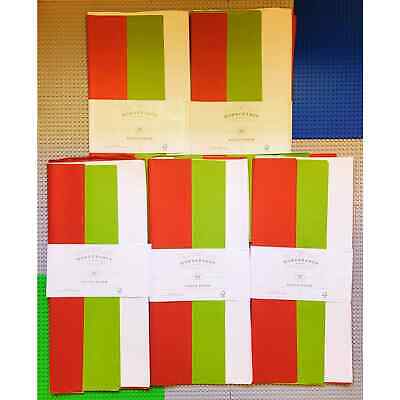 5 papel tisular Wondershop at Target rojo blanco verde 30 hojas cada uno (150 quilates) 24x16