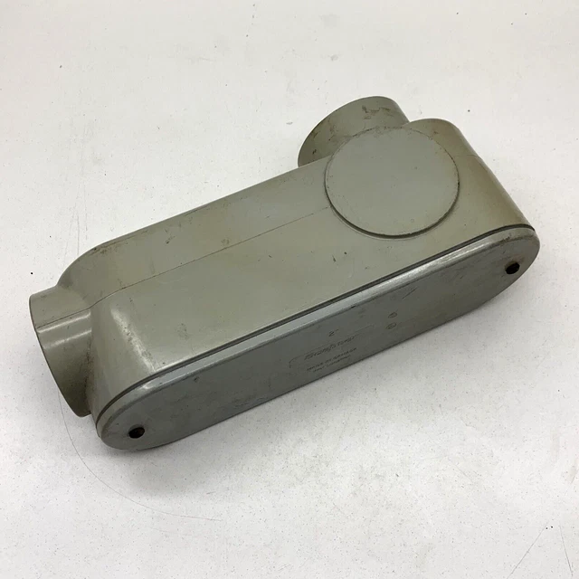 SCEPTER 2SLB60S PVC Plastic LB Conduit Access Fitting Outlet 2”, Cover