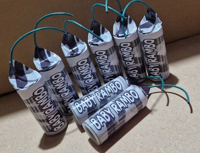Firecrackers Baby Rambo - pirotecnica per veri intenditori!