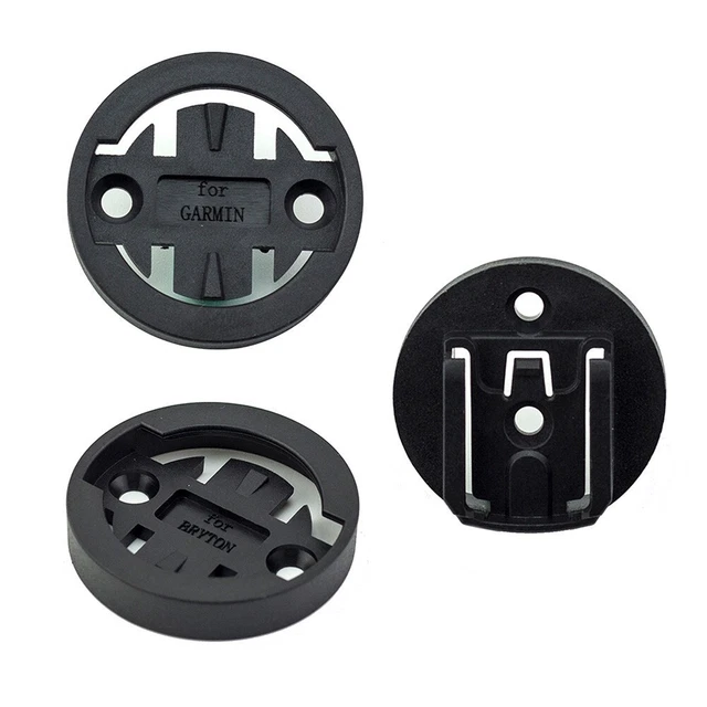 Support Ordinateur Vélo Base Fixe - Pièce Réparation Siège Mâle Compatible Garmin - Accessoire Vélo Plastique