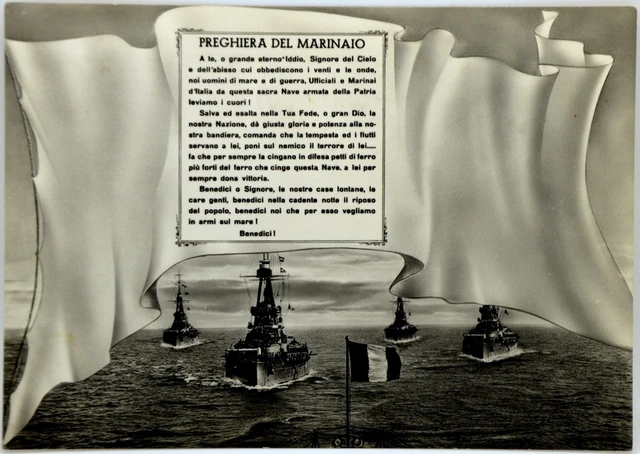 CARTOLINA MARINA Preghiera Del Marinaio Viaggiata EUR 4,99