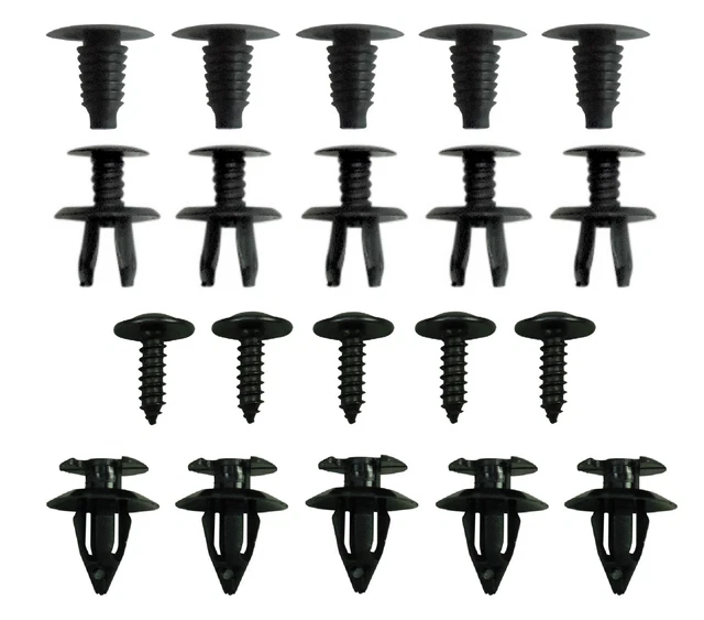 VW CAMPERVAN TRIM Panel Retainers Plastic Push Rivet Moulding Plastic ...