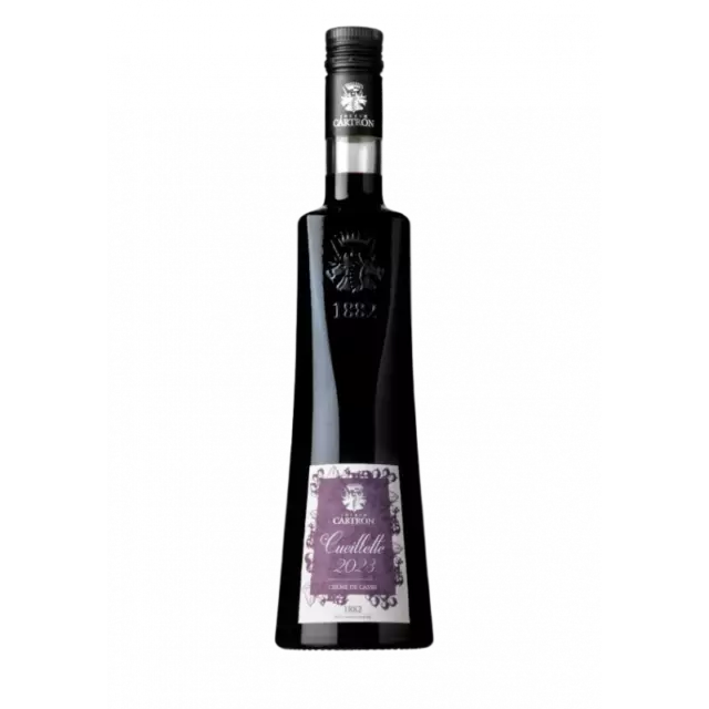 Crème de cassis Cueillette 2023 Cartron