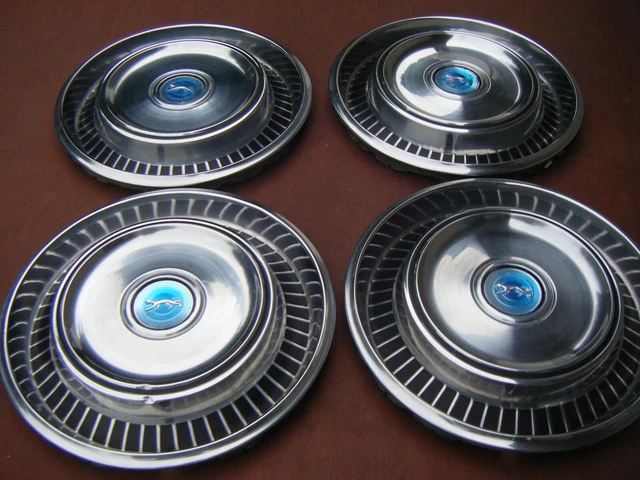 1971 71 1972 72 73 Mercury Cougar Hubcap Rim Wheel Cover Hub Cap 14"  SET of 4