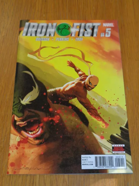 Iron Fist #5 Marvel Comics September 2017 Vf (8.0)