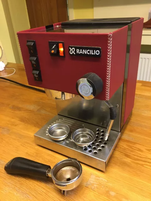 Rancilio Silvia coffee machine Limited edition Red (Faulty)