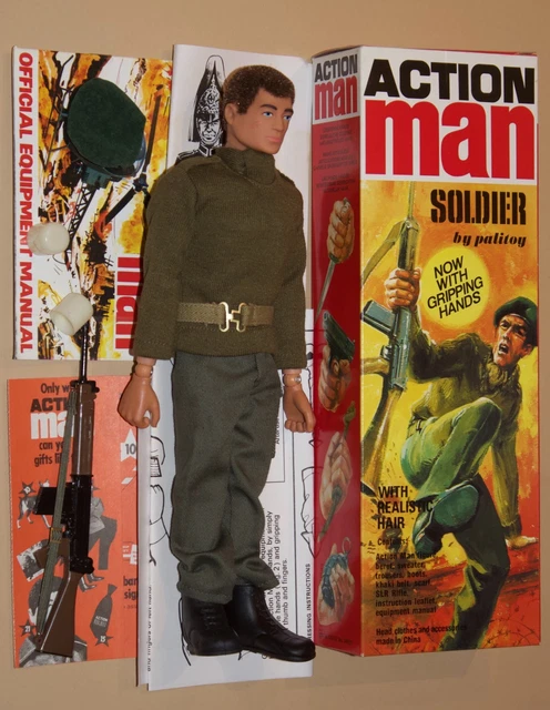 Action Man Palitoy 40th Adventurer – 2006, Cheveux Réalistes, 12 Pouces, Incomplet