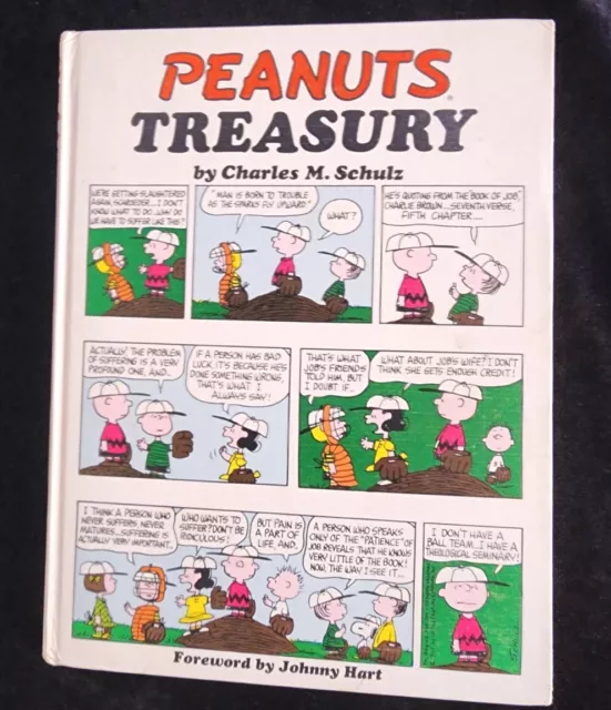 VINTAGE Peanuts Treasury by Charles M. Schultz  (1968, Hardcover)
