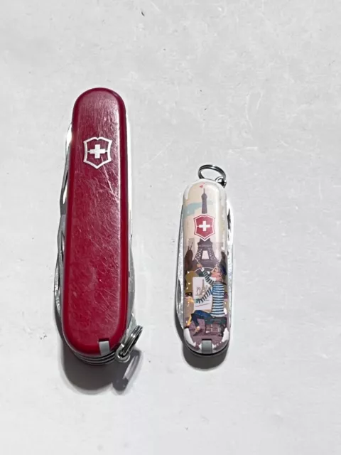Lot of 2 Victorinox Swiss Army knives - Super Tinker - Classic Limited Edition