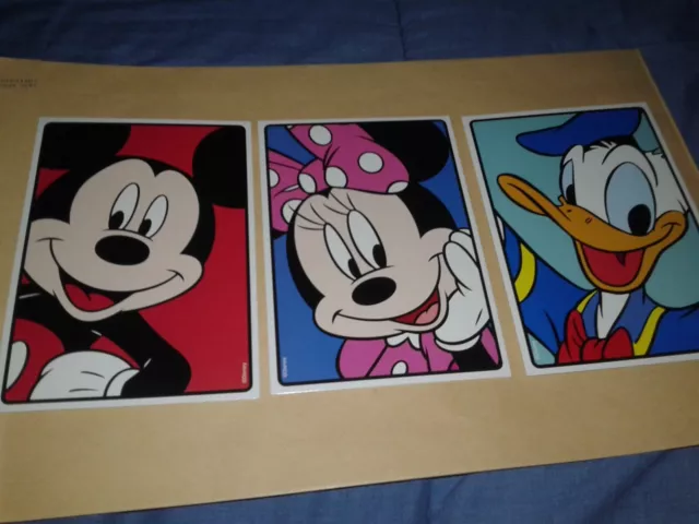 Disney-Topolino-Minnie-Paperino-3 Cartoline Promo Topolino Story