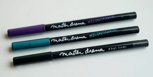 Maybelline Master Drama Chromatics Khol Liner dura 16 horas