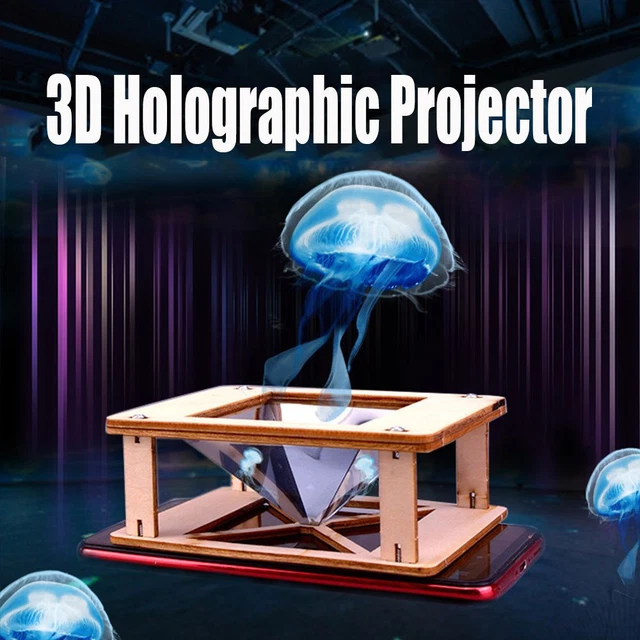 KITS OPTICAL SCIENCE Experiment 3D Hologram Projector Physics Learning