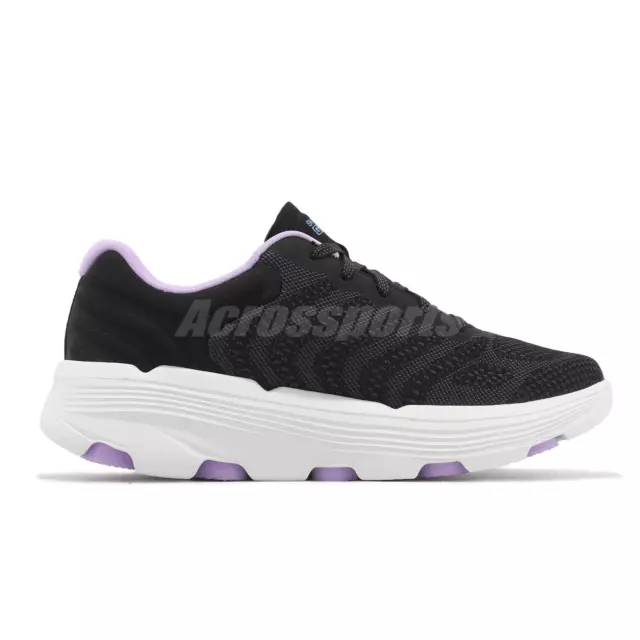 SKECHERS GO RUN 7.0-Driven Black Lavender Women Running Sports Shoes ...