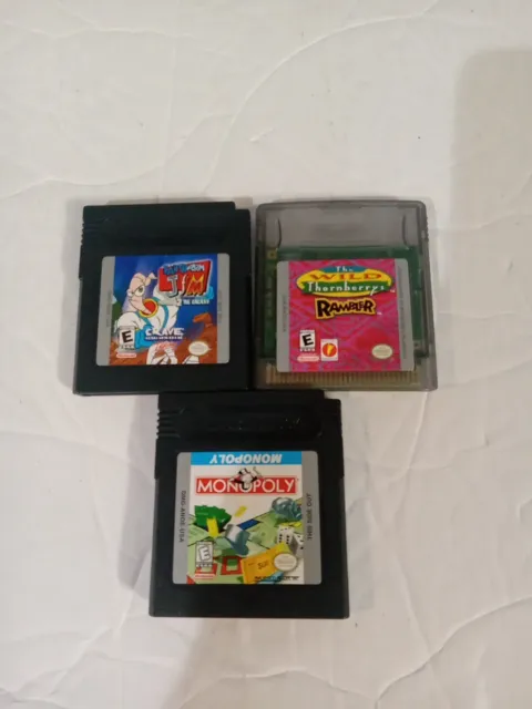 Lot 3 Game Boy Color Games 1999