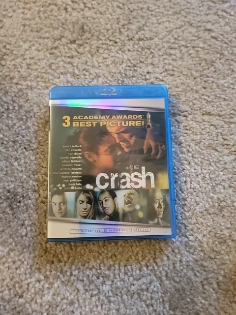 Crash 2004 (Blu-Ray, 2006) Bullock Cheadle Dillon Fraser Howard Peña