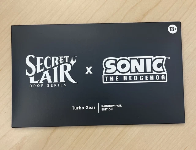 MTG SECRET LAIR x Sonic: Turbo Gear Cards 🌟IN HAND! SHIPS