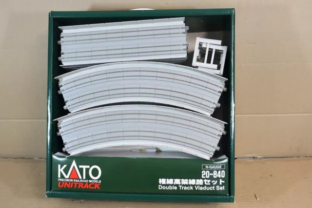 KATO Unitrack 20-840 N Gauge Double Piste Viaduct Ensemble De