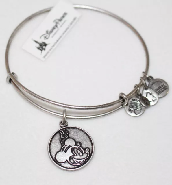 Disney Alex and Ani Minnie Mouse Bracelet Classic 2013 Bangle New With Tag