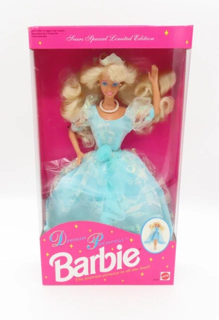 Dream Princess Barbie Sears Special Limited Edition 1992 Mattel 2306 NIB NRFB