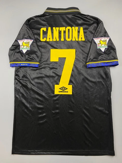1993-95 Manchester United Vintage Fußballtrikot #7 CANTONA