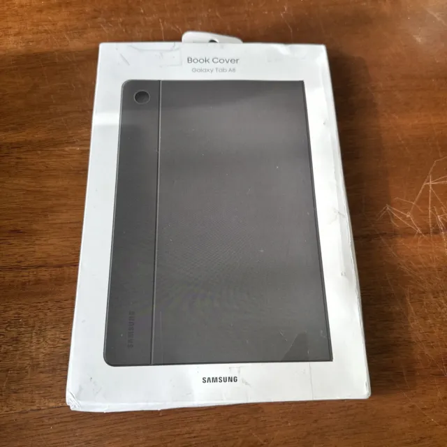 Original Samsung Galaxy Tab A8 Dark Grey EF-BX200P Book Cover Case