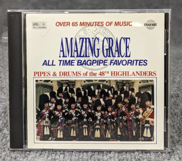 The 48th Highlanders Of Canada – Amazing Grace: All Time Bagpipe Favorites CD