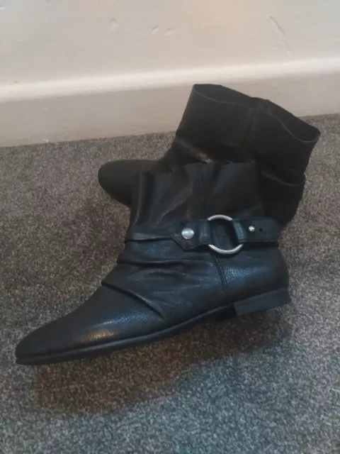 NINE WEST VINTAGE America Collection leather Ankle boots size 6