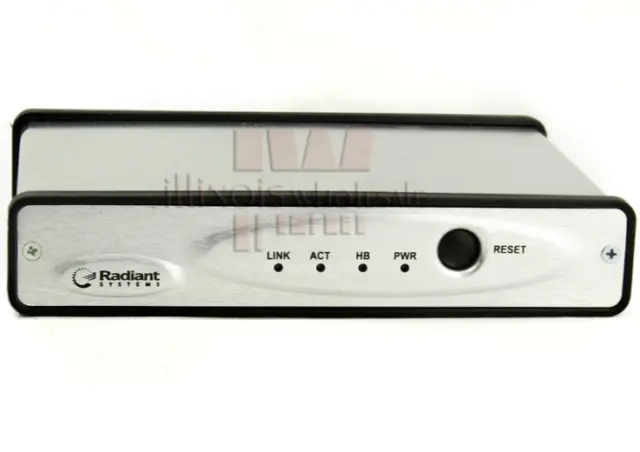Radiant POS Kitchen Controller P823F010, KDS, 2-RS232, VGA, RJ-45, 12V