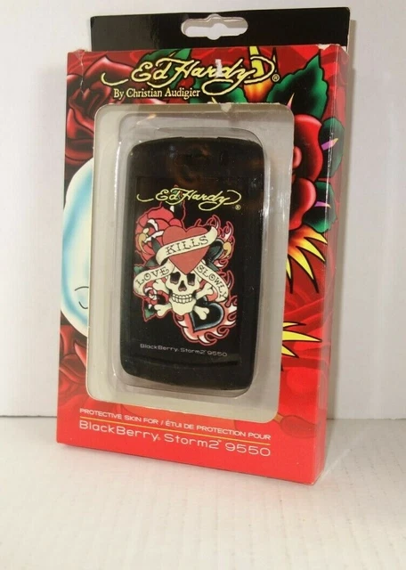 Ed Hardy BlackBerry Storm 2 9550 Gel Laser Case Love Kills Slowly Glow in Dark Ed Hardy BlackBerry Storm 2 9550 Gel Laser Case Love Kills Slowly Glow in Dark