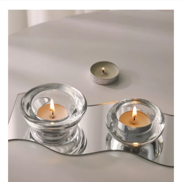Hollow Wax Holder Candle-making Candle Holder Glass Tea Light  Banquet