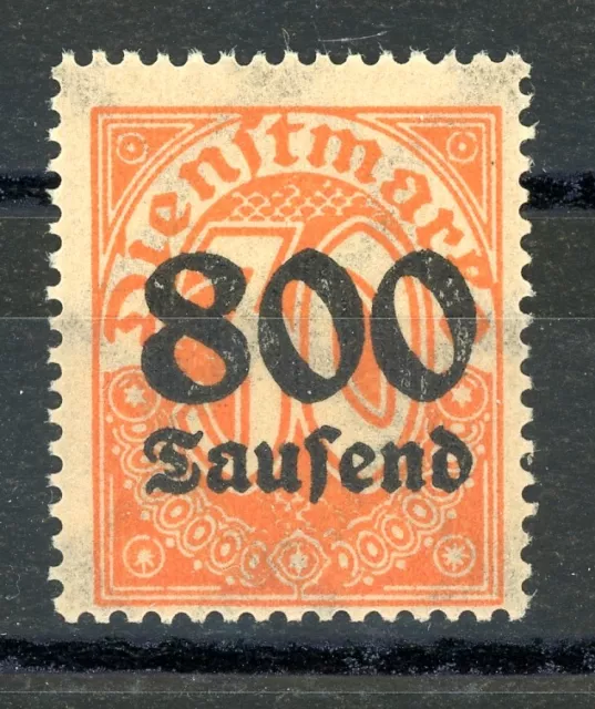 Dt. Reich Dienst: Mi.Nr.95XI postfrisch, gepr. Tworek BPP. Mi: 110,-