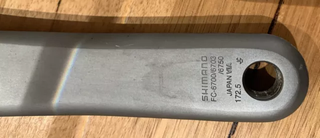 Shimano Ultegra FC-6700/6703/6750 Crankset 172.5mm Cranks 3