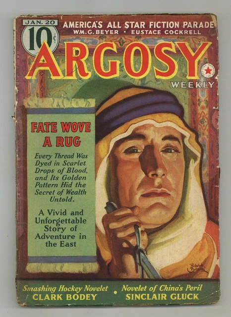 Argosy Part 4: Argosy Weekly Jan 20 1940 GD/VG 3.0
