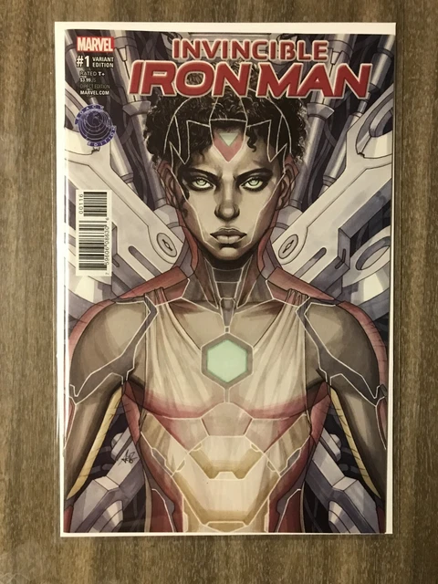 Invincible Iron Man #1 Artgerm Copic Legacy Variant Riri Williams IronHeart MCU