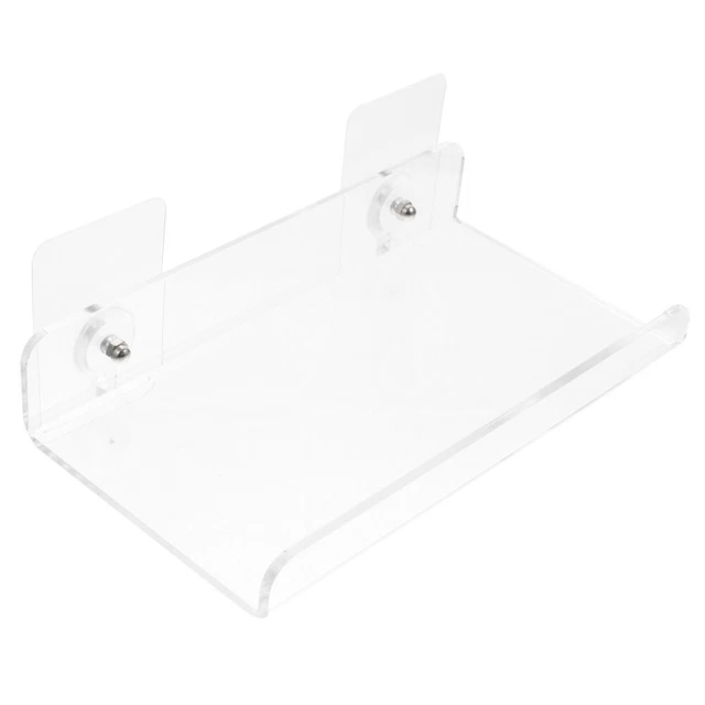 10 Supports à Livres En Acrylique Transparent - Présentoir Incliné Pour Magazines Et Menus