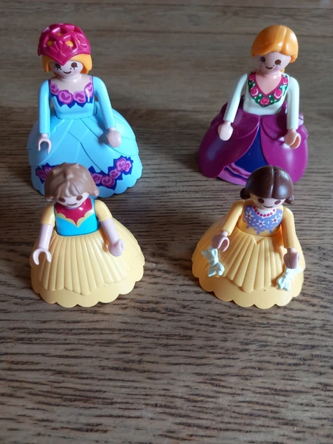 Playmobil H338 Principesse Ombrello Bianco E Rosa, Usato, Adatto Per 4154 4249 4639 4898
