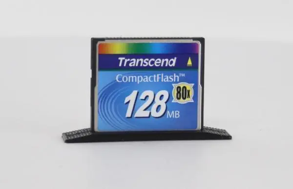 Transcend 128M Compact Flash Card 80x Read/Write Speed (TS128MCF80)