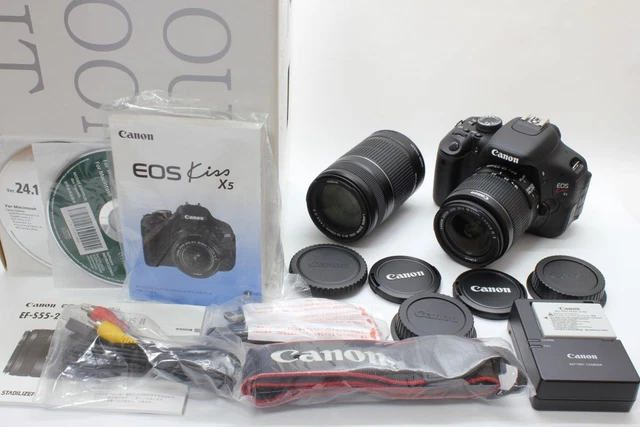 Canon EOS Kiss X5 EF-S 18-55mm IS II Kit Canon キャノン EOS Kiss X5 