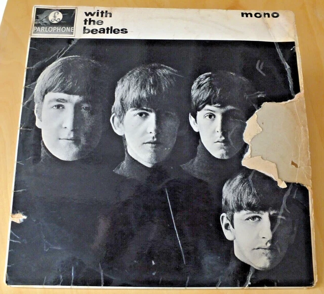 THE BEATLES Meet The Beatles LP vinyl record 1964 UK original MONO John Lennon