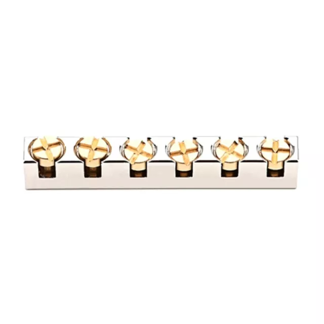 42mm Height Adjustable Brass Guitar Nut Replacement for Electric Guitars