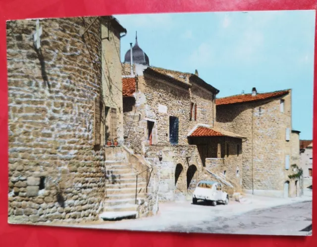 CP 07 Boulieu-les-Annonay Mairie Et Tours VOYAGEE 1977 By SPADEM