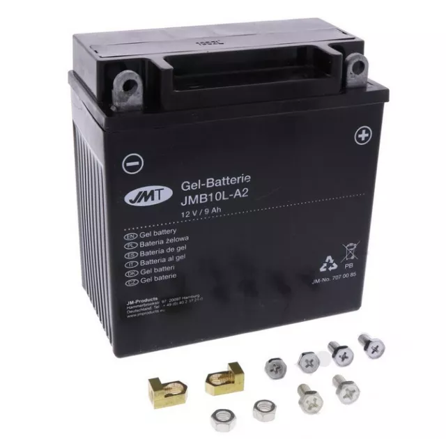 Gel Batterie YB10L-A2 12V/10Ah Aucun Entretient Nécessaire
