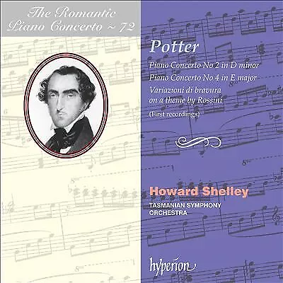 Howard Shelley; Howard Shelley: Tasmania : Potter: Piano Concertos Nos 2 & 4 CD