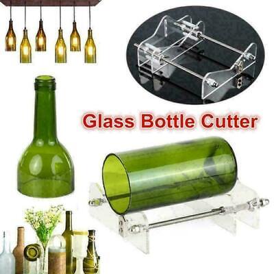 Herramienta de corte de botellas de vidrio botella de vino hágalo usted mismo botella de corte máquina H4X7 F7R4 Cutt ¡CALIENTE!