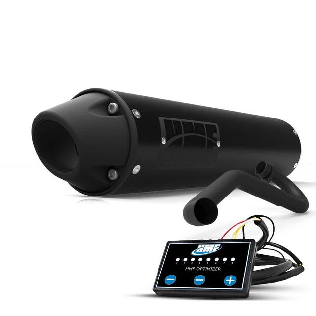 HMF Yamaha YFZ 450R Full Exhaust Black w/Bkout Euro + EFI (09-23)