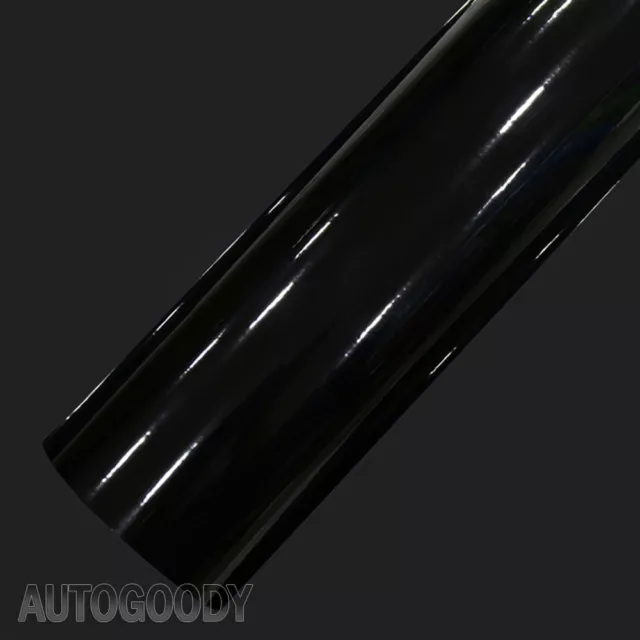 Genuine 3M Gloss Black Vinyl Wrap Car Sticker Film Decal Bubble Free