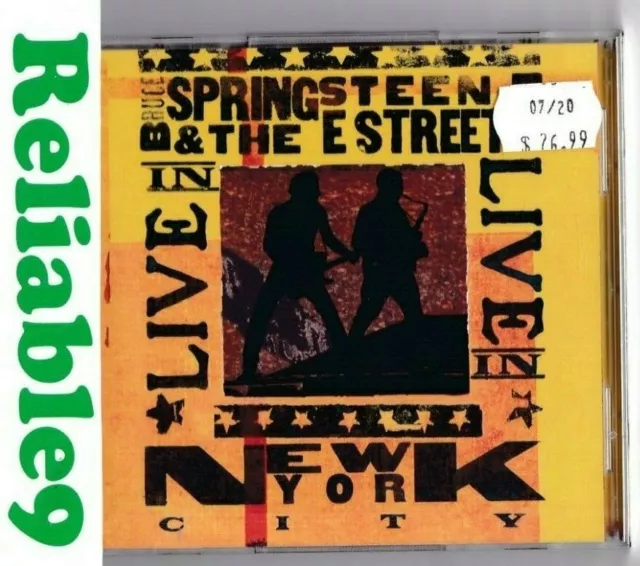 Bruce Springsteen & The E Street Band- Live in New York City 2CD Sealed- Sony EU