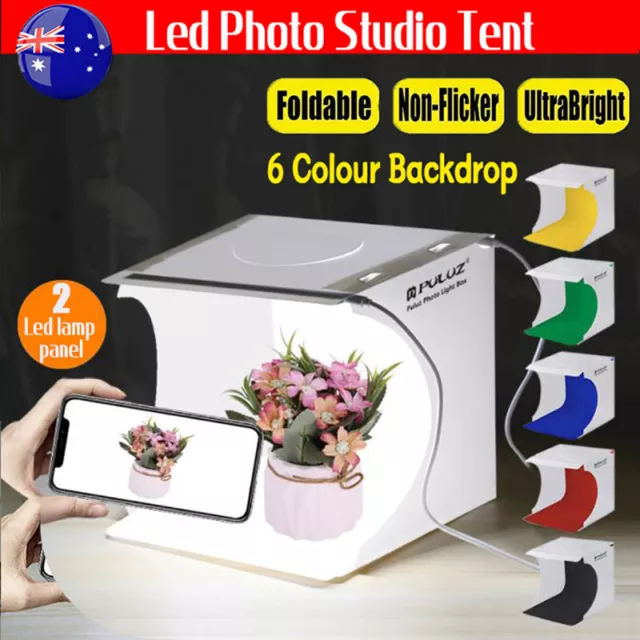 Light Tent Portable Light Box Photography Photo Studio Light Room + 6 Backdrops