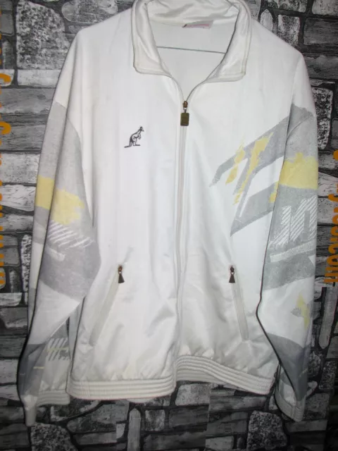 Vintage Australian by l'Alpina tennis tracksuit gabber jacket ' 80s  made Italy